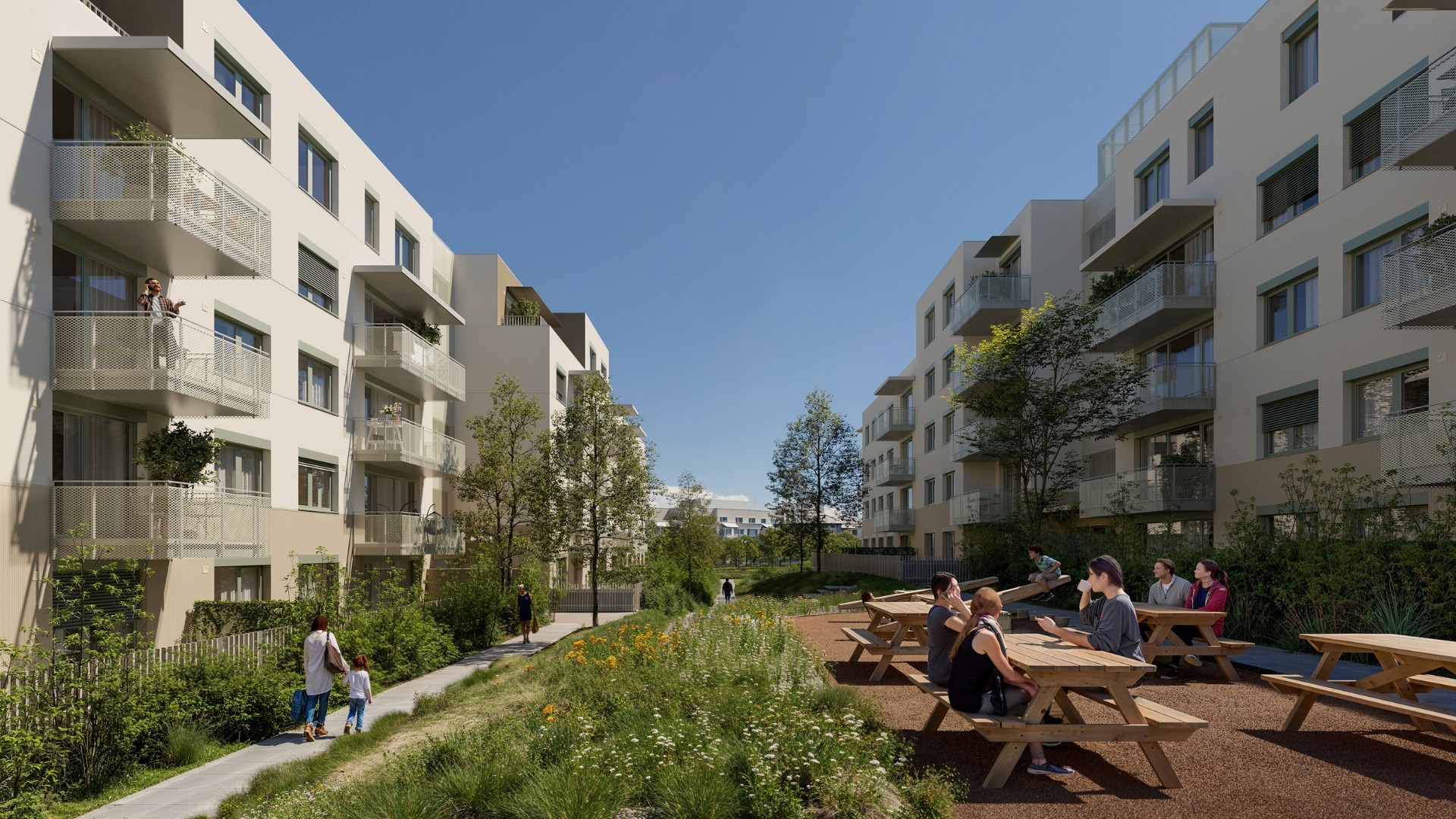 Nesto Sever – Blok H | Architektúra, ktorá dáva priestor prírode